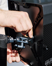 Small Rig magic arm with NATO rail with iPad Pro mounting system.