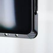 iPad Pro mount with carbon reinforced 3d printed clamps.  