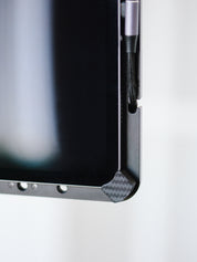 iPad Pro mount with carbon reinforced 3d printed clamps.  