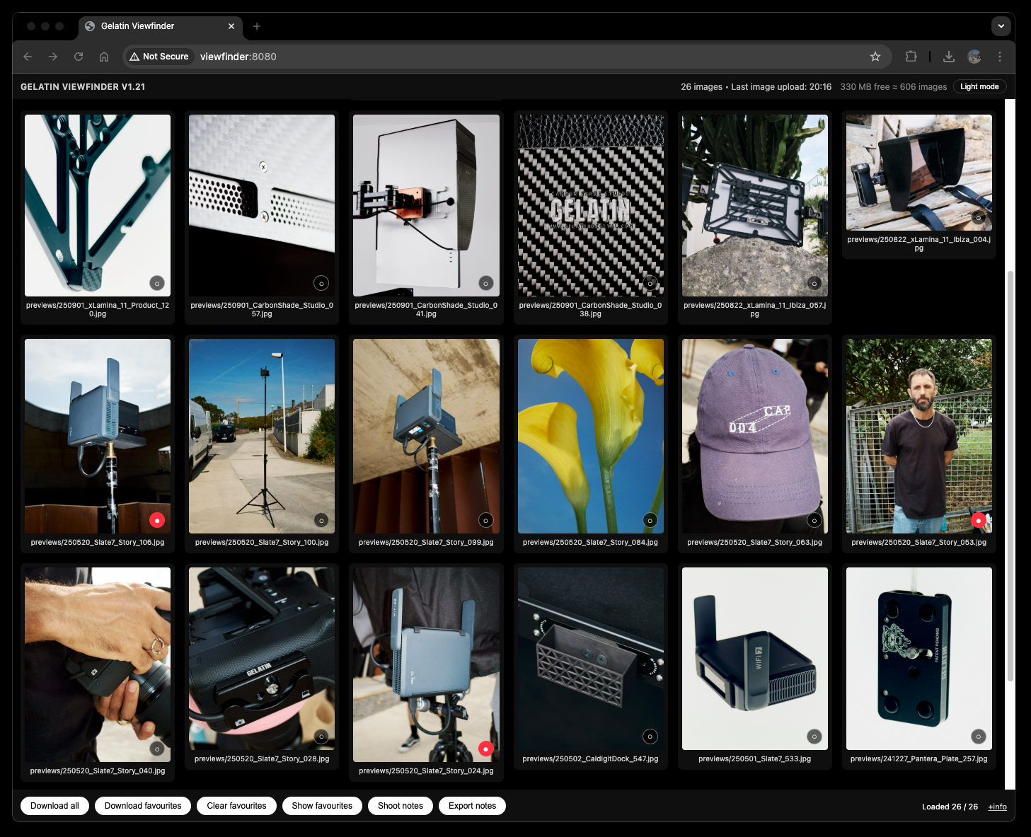 Gelatin Viewfinder v2.0 for Slate 7